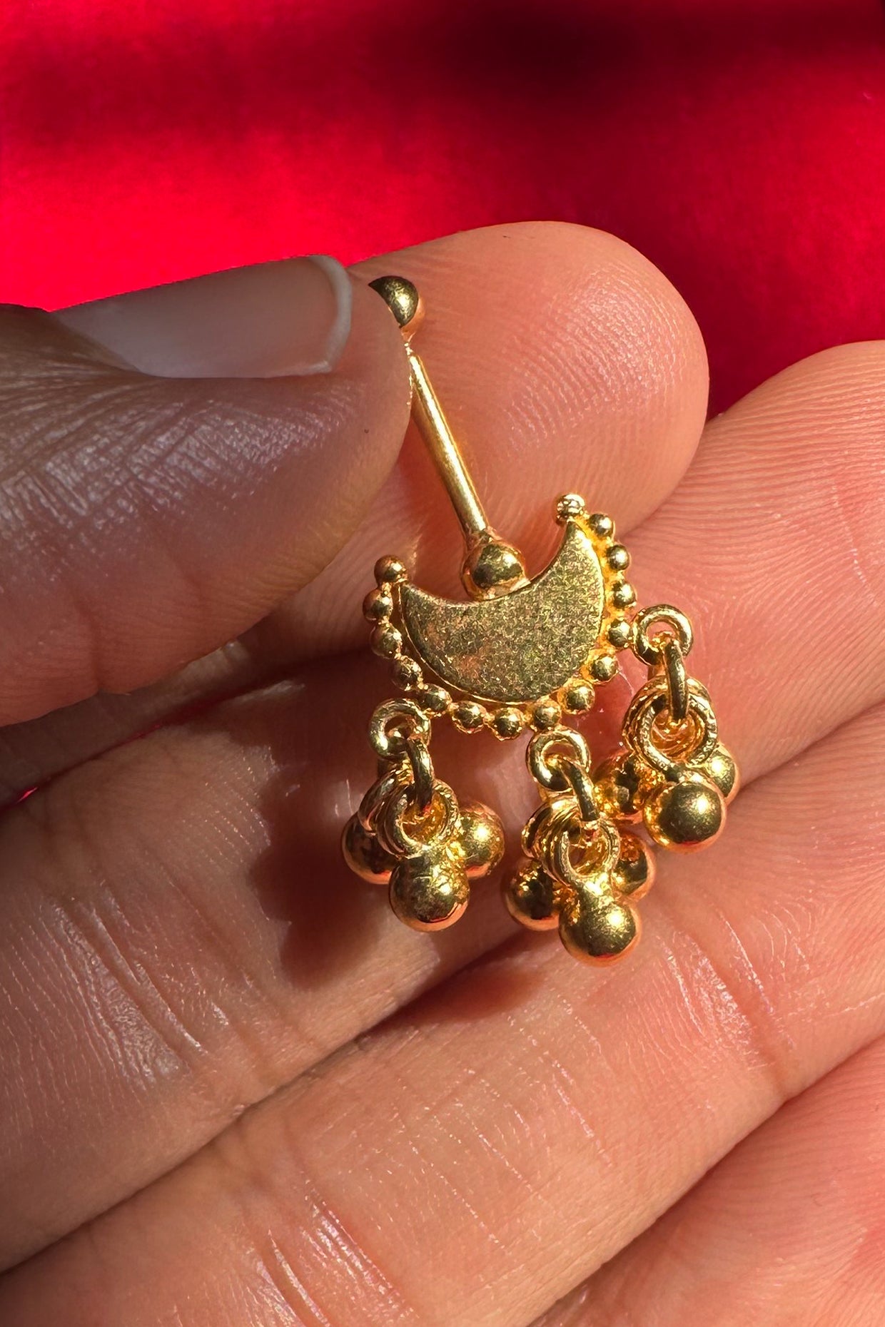 Chandra Bugadi Earrings (Pierced) 18k Gold Plated