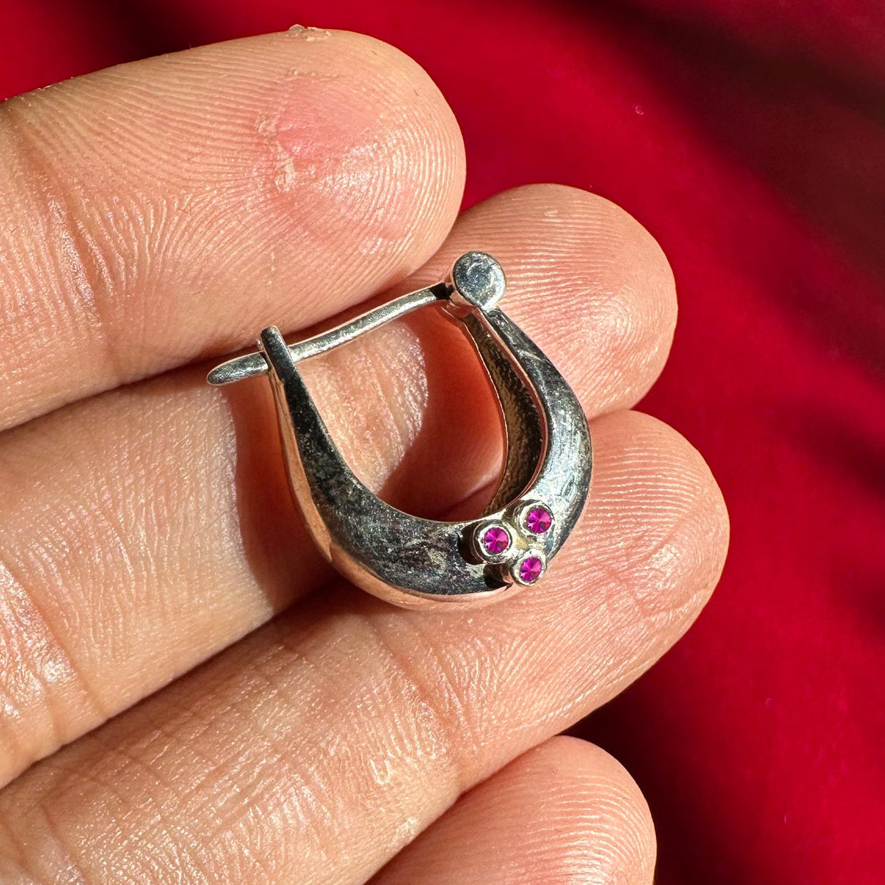 Chhoti Baali Small Silver hoop