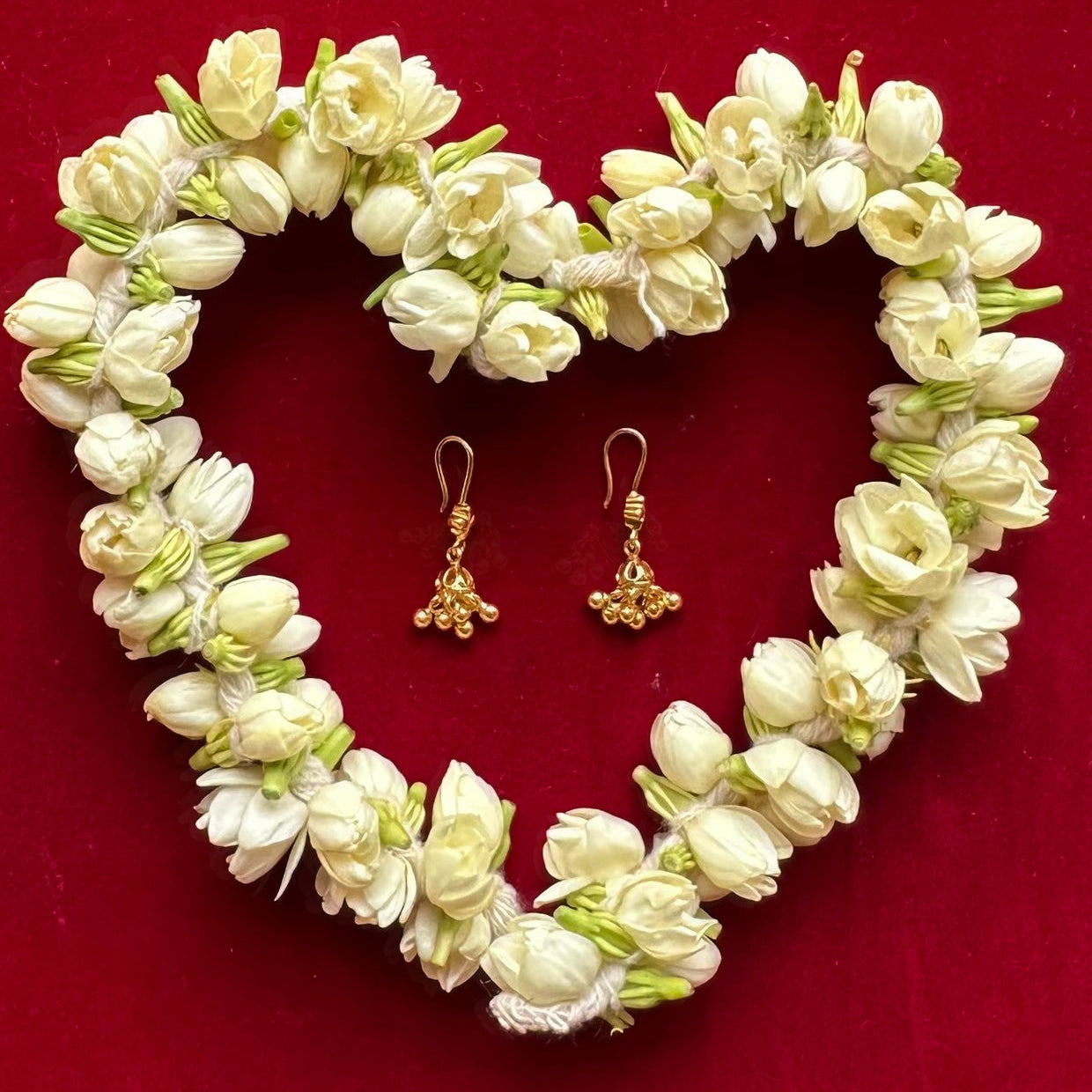 Kinkini Jhumki Earrings 18k Gold Plated