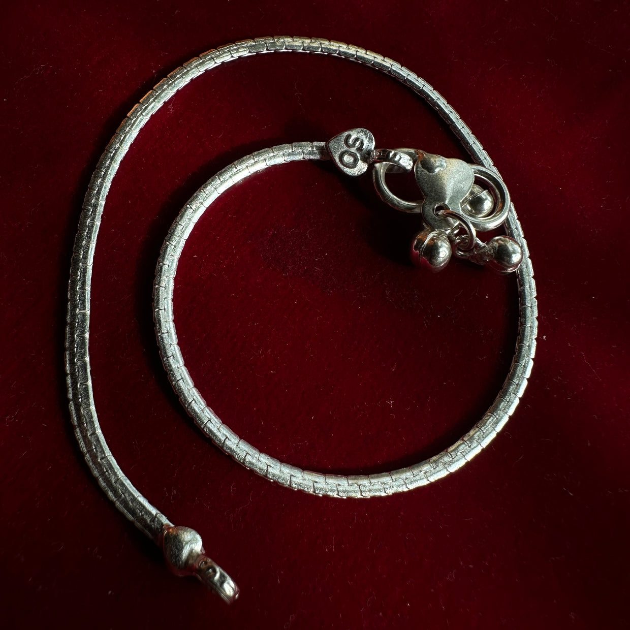 Mrinal Thin Payal anklet (single)