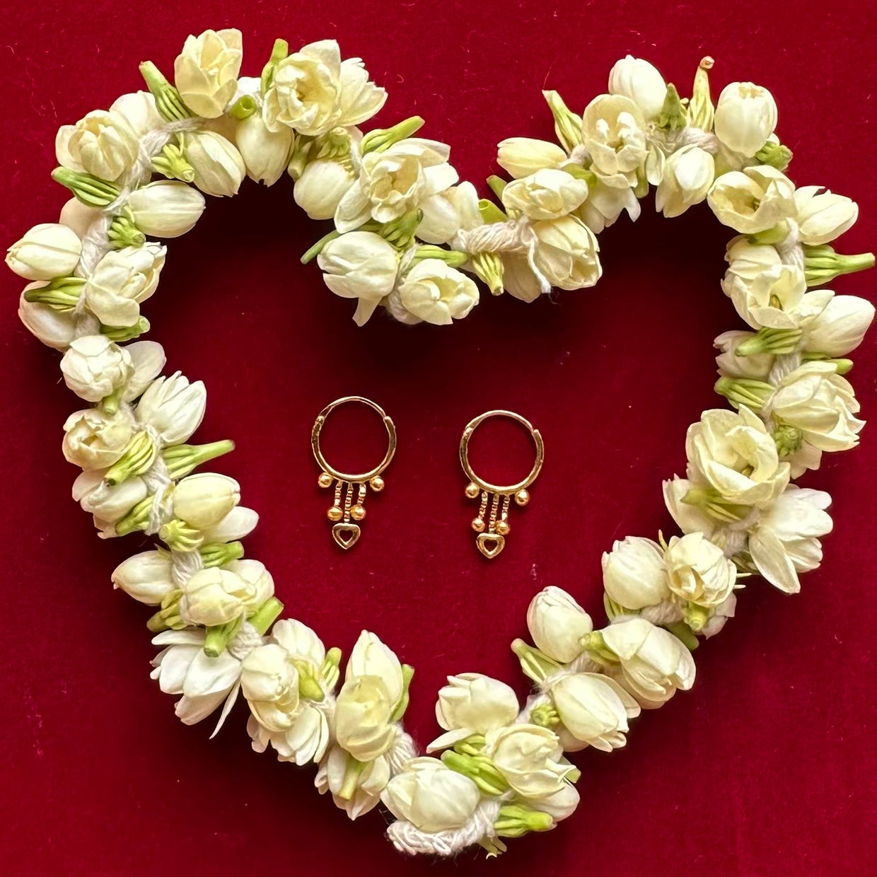 Preet Baali Hoop Earrings 18k Gold Plated