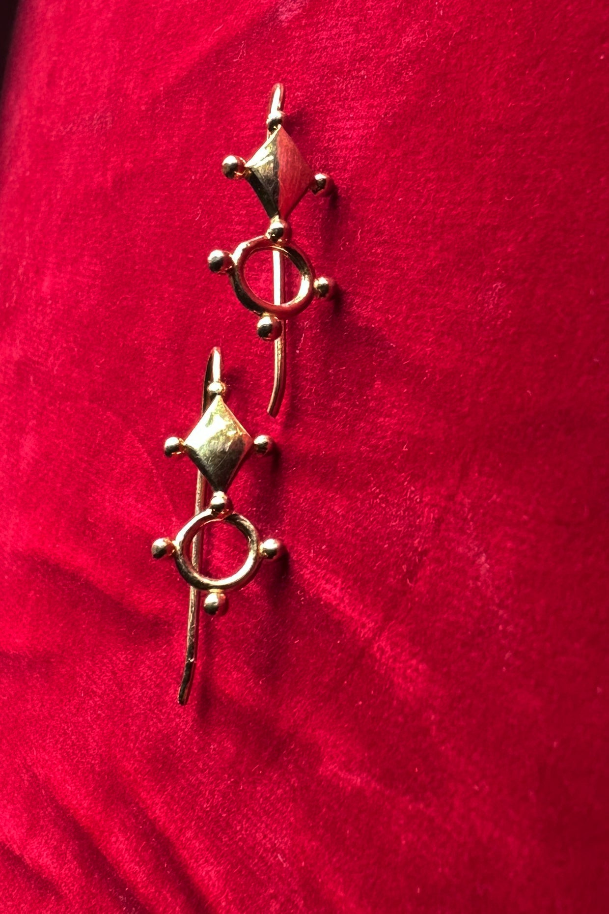 Samriddhi Pahel Silver Dot earrings