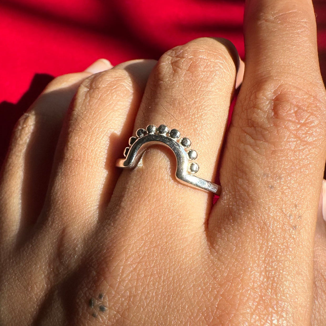 Surya Silver ring