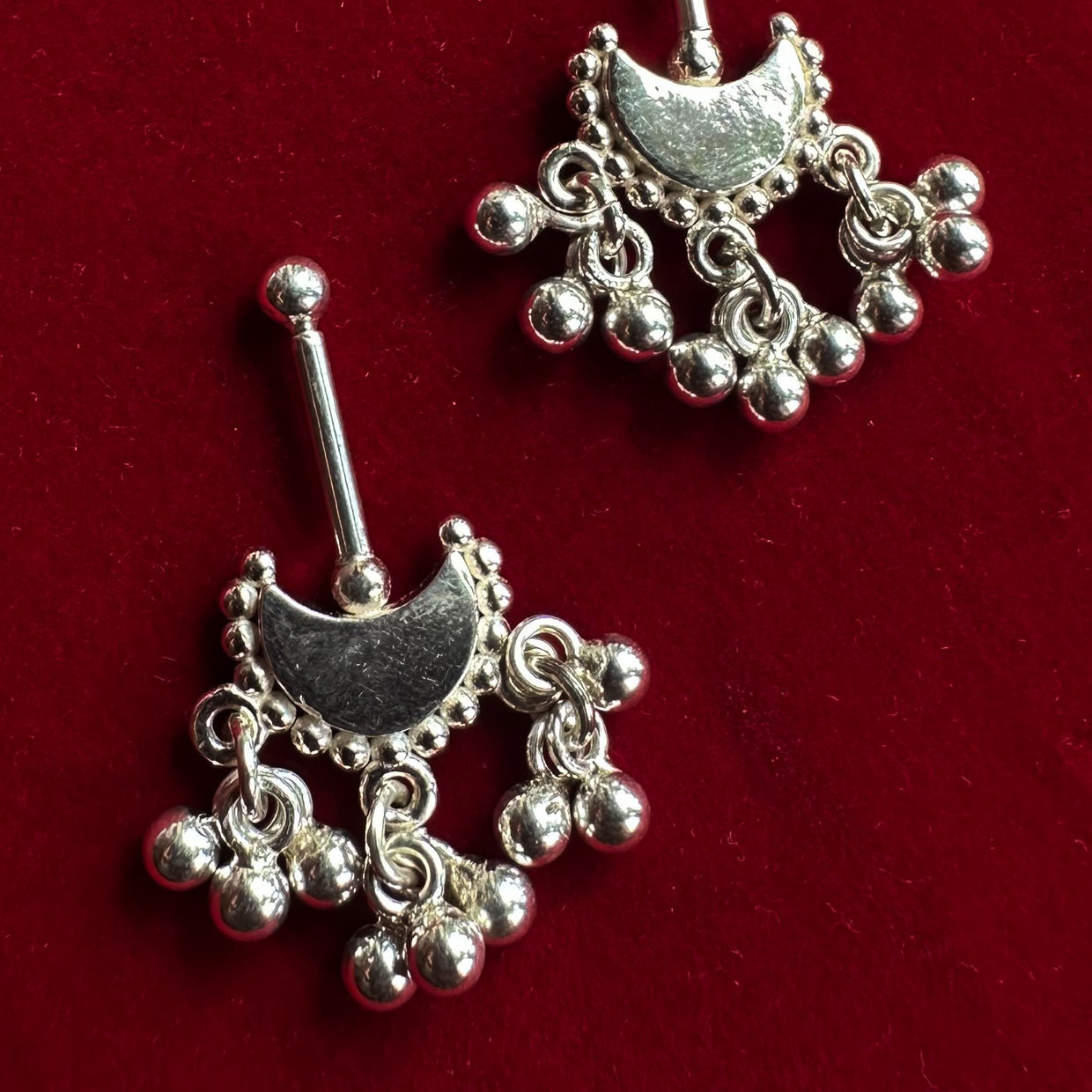 Chandra Bugadi Earrings (Pierced) Silver