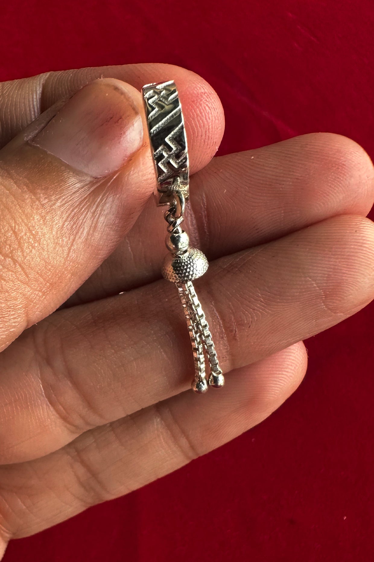 Kusum Baali Earrings Silver