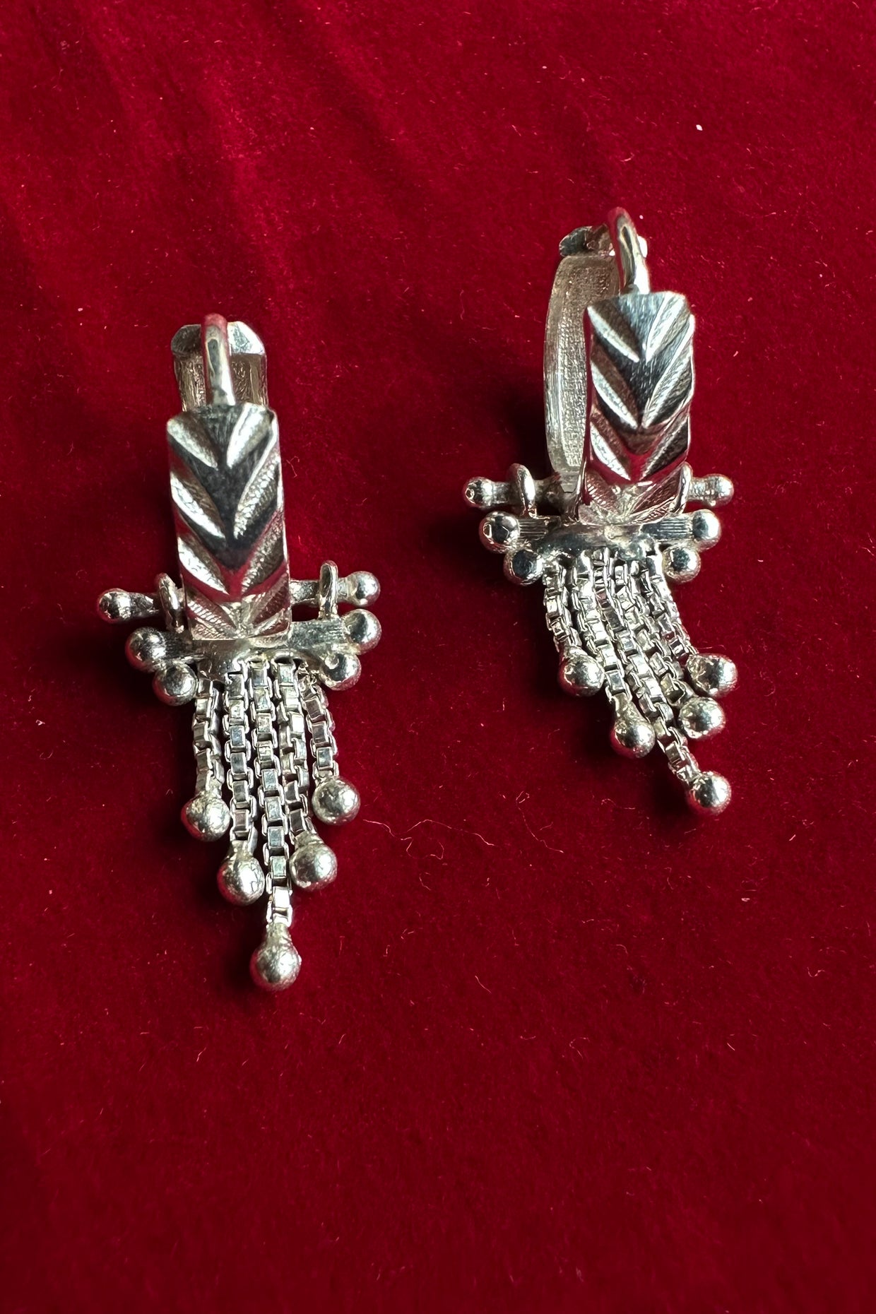 Padmini Baali Earrings Silver