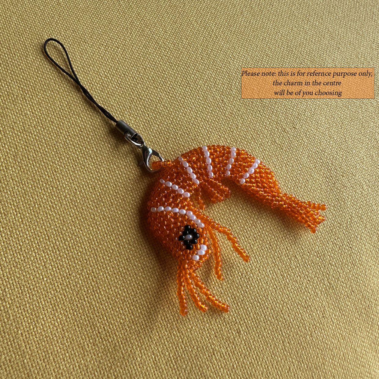 Jhingalala Shrimp Charm