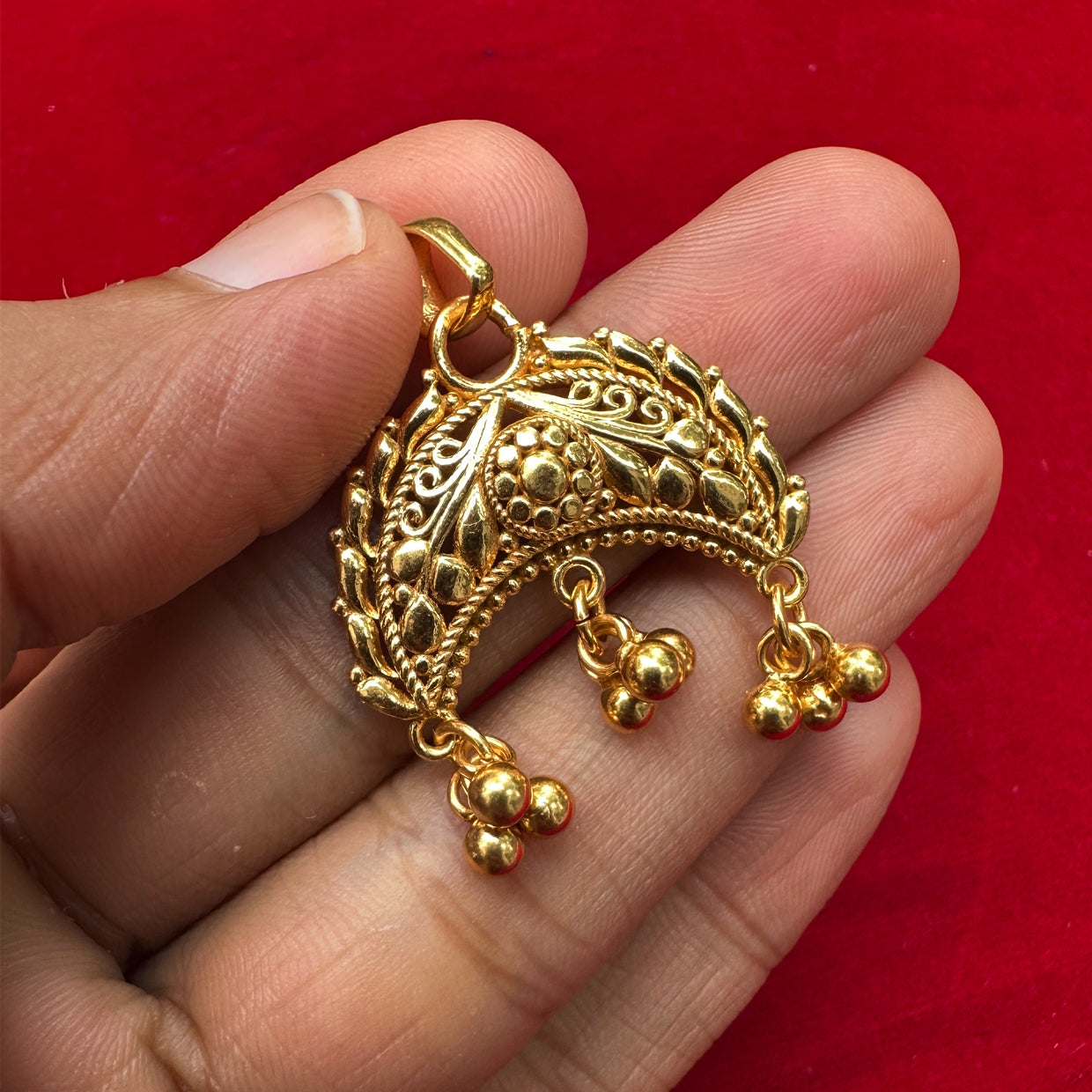 Chandrika Moon Talisman Pendant | 925 Silver