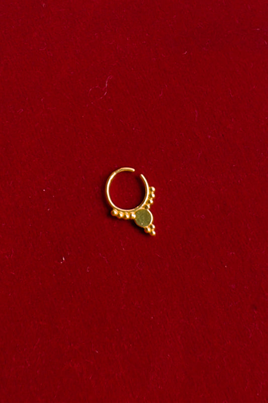 Gul Septum Ring 18k Gold Plated