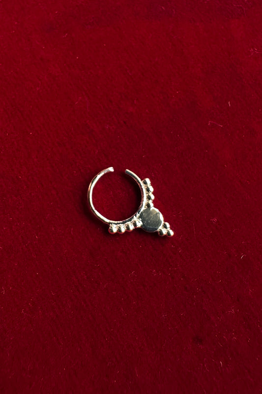 Gul Septum Ring Silver