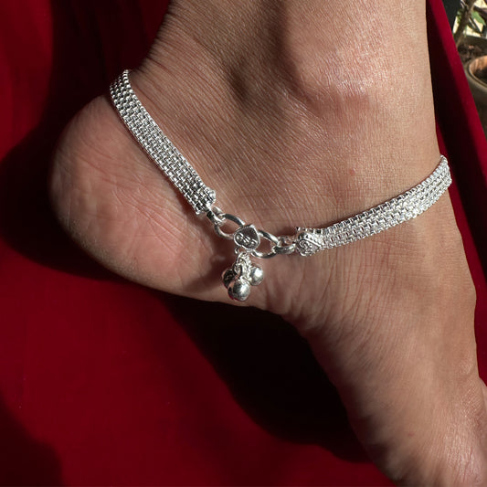Mrinal Thick Payal anklet (single)