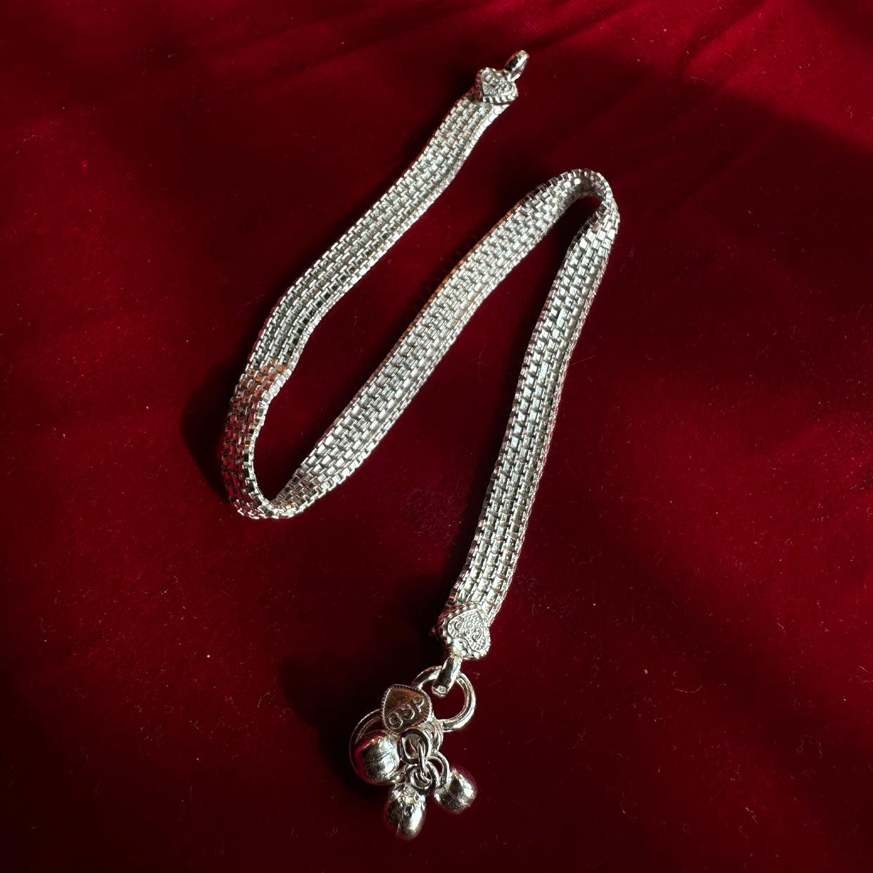 Mrinal Thick Payal anklet (single)