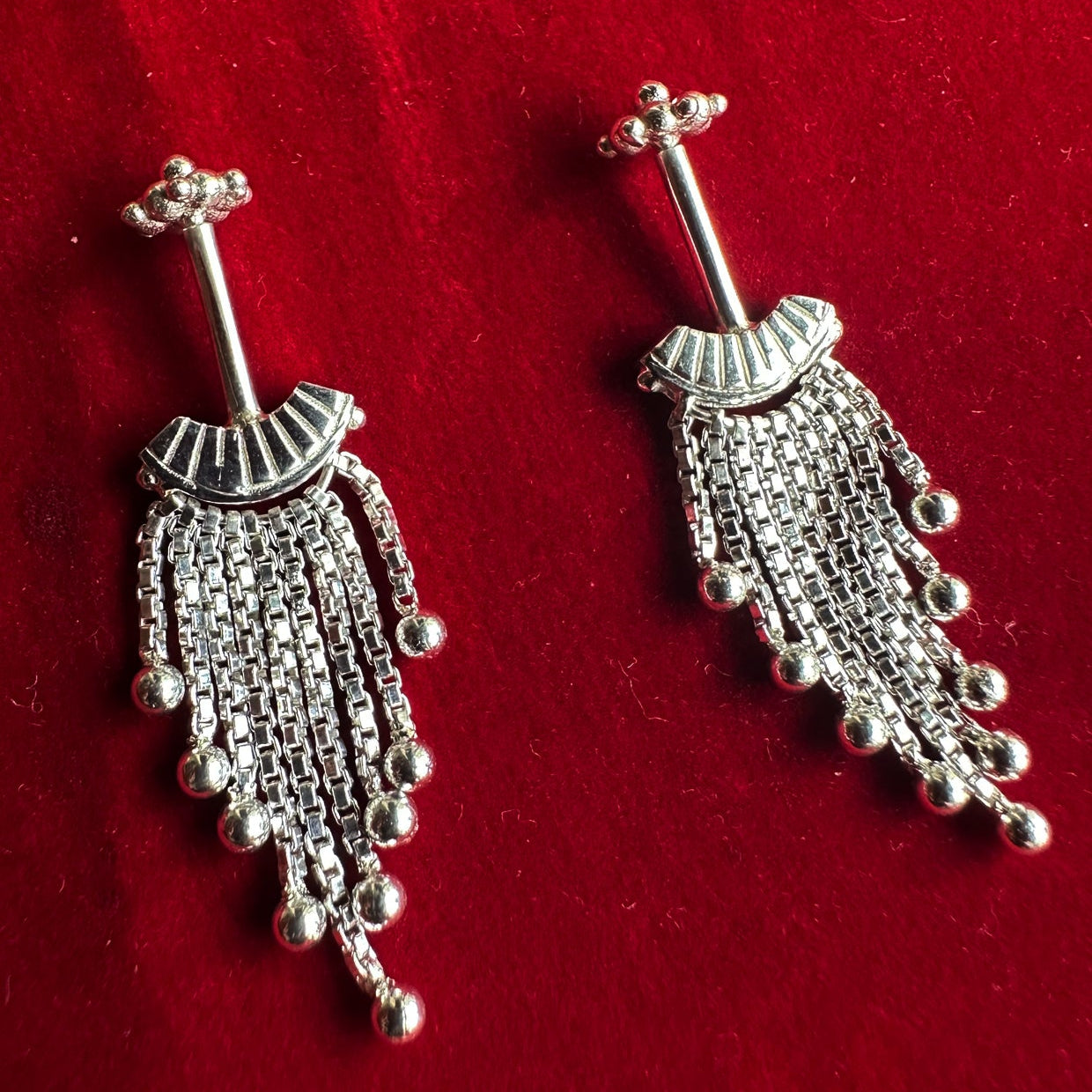 Indu Bugadi Earrings (Pierced) Silver