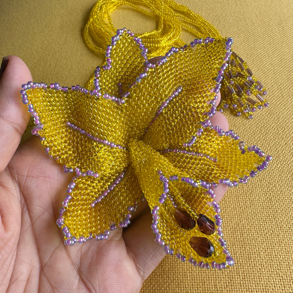 Yellow Dancing Lady Orchid