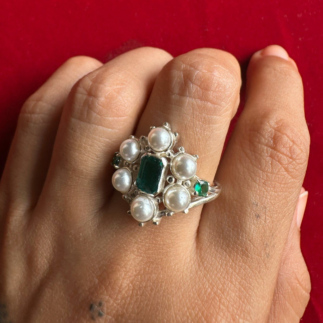 Harini Freshwater Pearls Ring