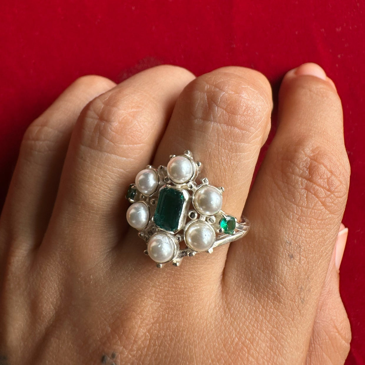 Harini Freshwater Pearls Ring