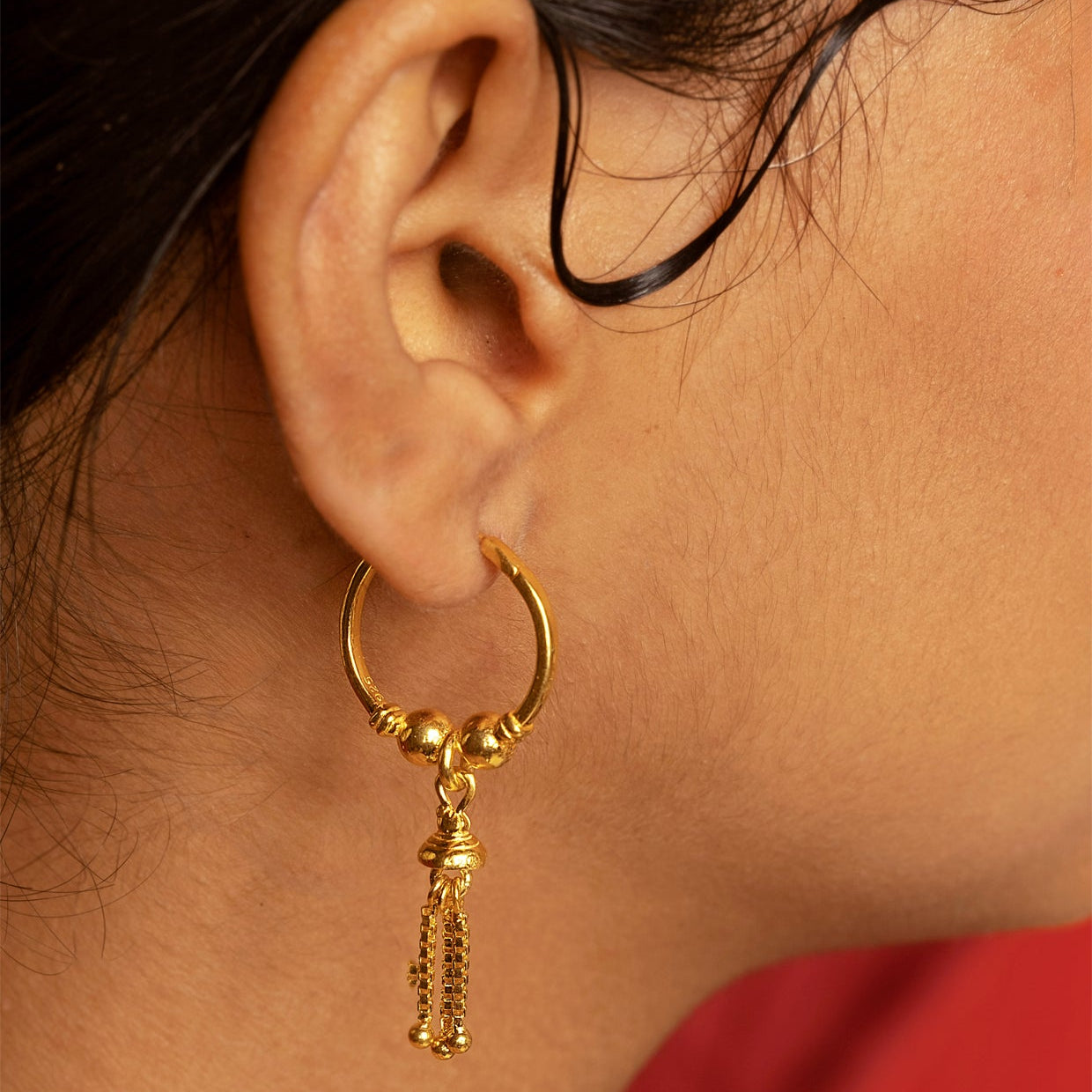 Hemlata Baali Earrings 18k Gold Plated