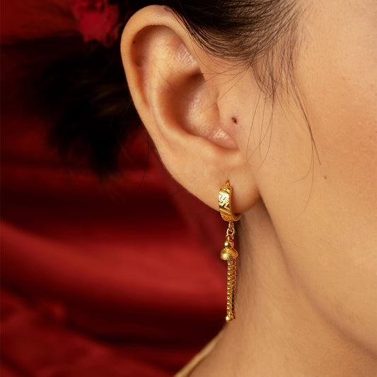 Kusum Baali Earrings 18k Gold Plated