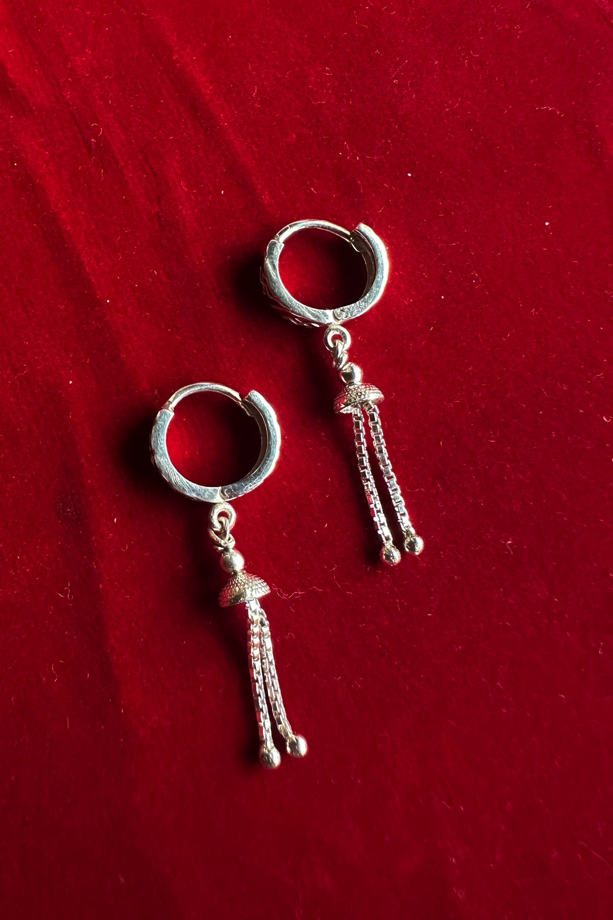 Kusum Baali Earrings Silver