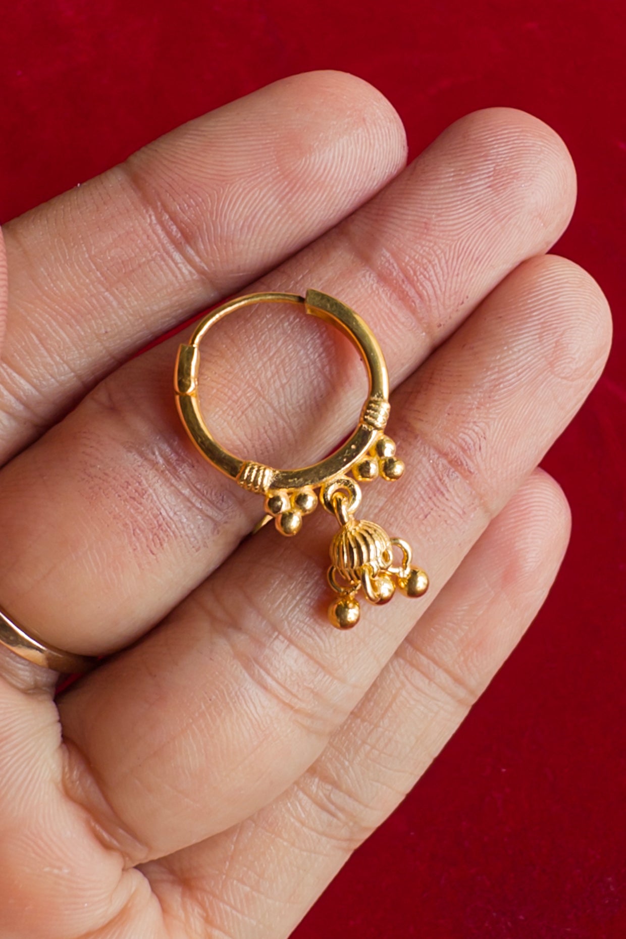 Meera Baali Earrings 18k Gold Plated