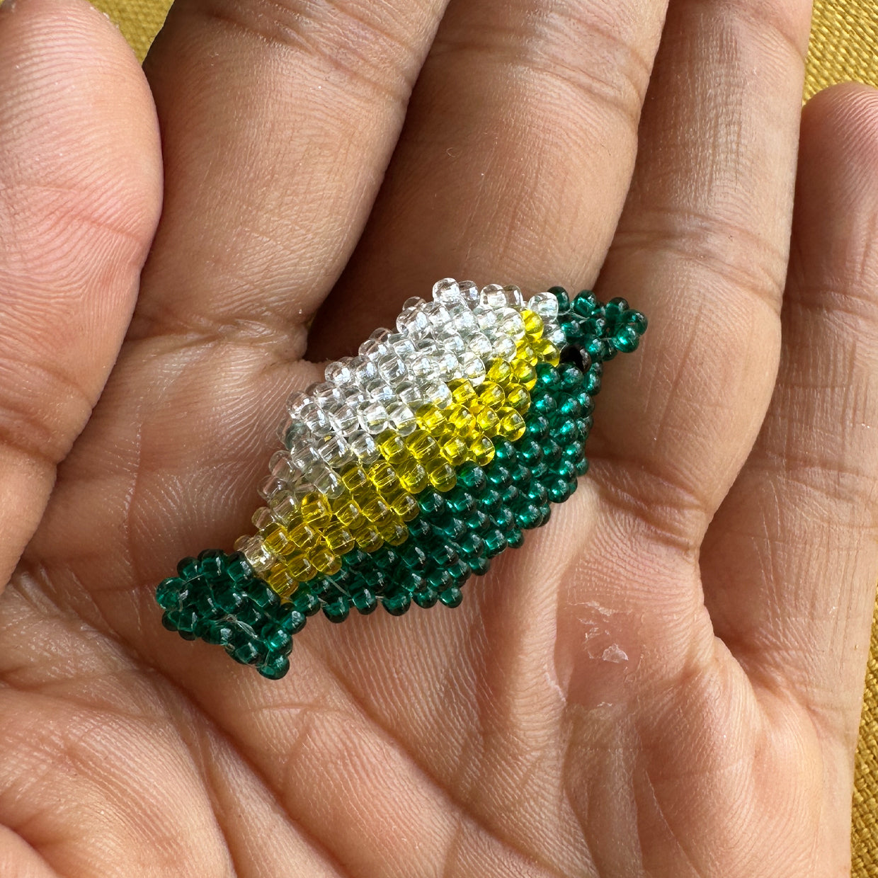 Mitthu Fish Charm Small