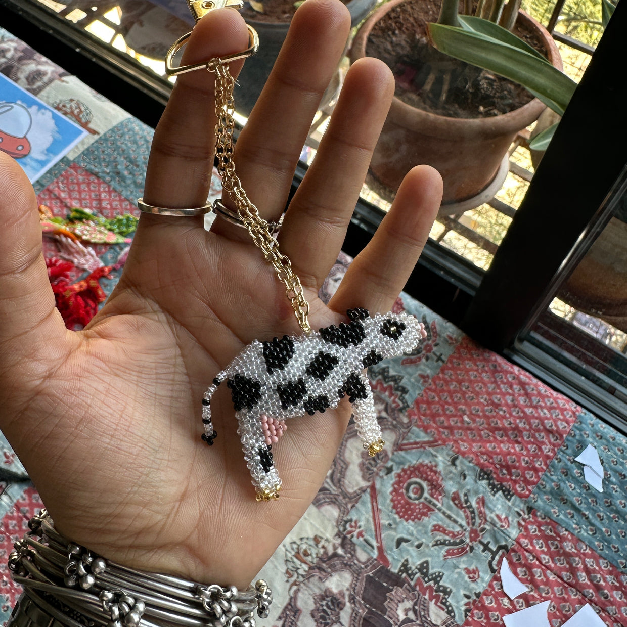 Moomati Cow Charm