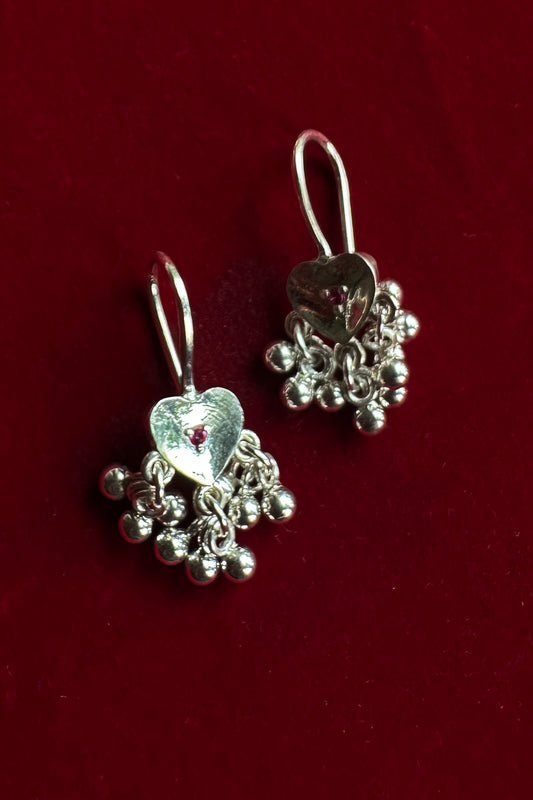 Noor Baali Earrings Silver
