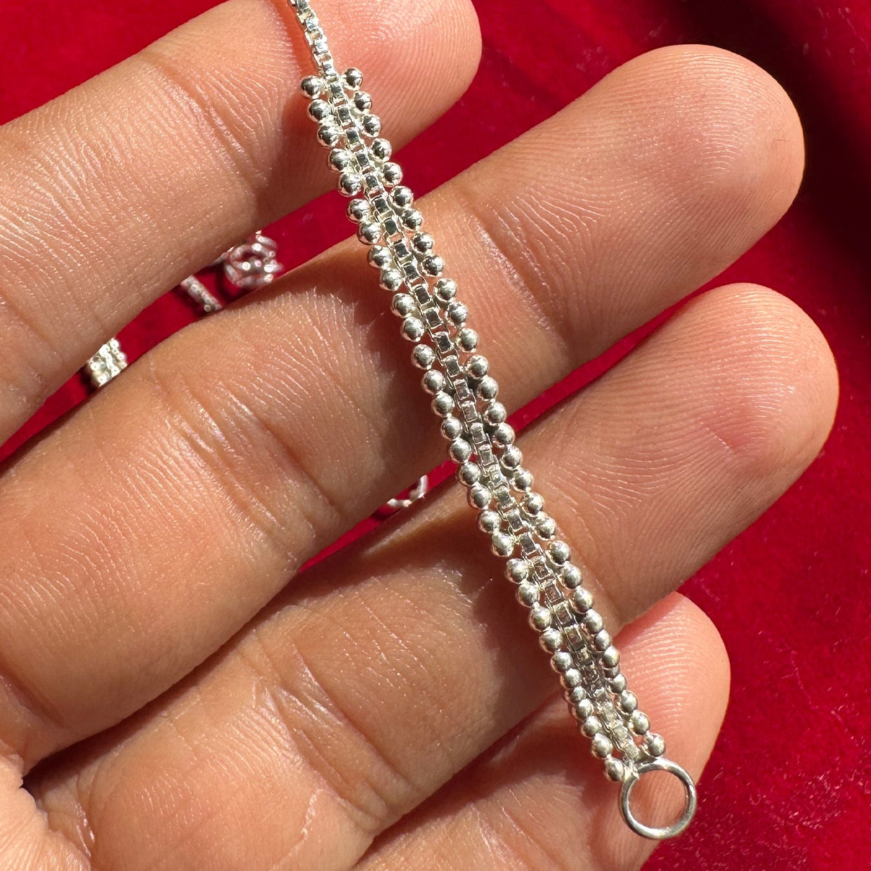 Padmini Ear Chain Silver