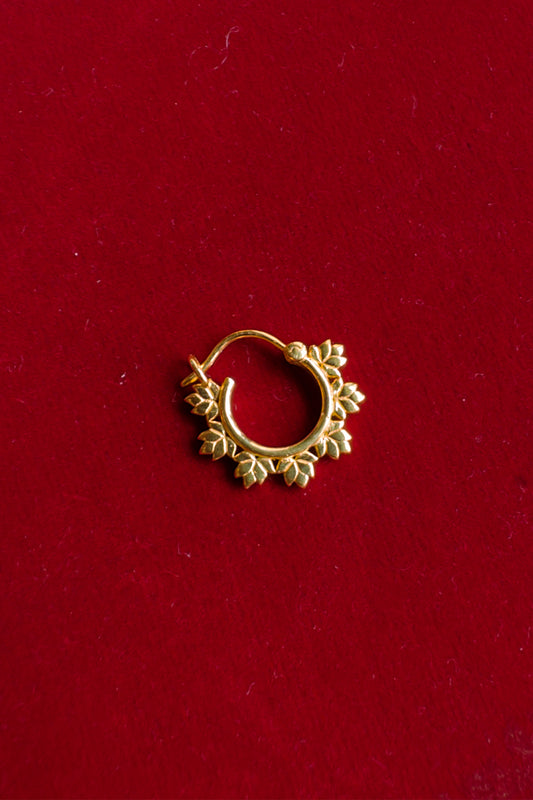 Pankhudi Nose Ring | Septum Ring 18k Gold Plated