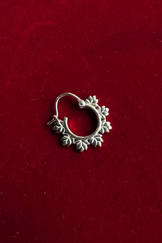Pankhudi Nose Ring | Septum Ring Silver